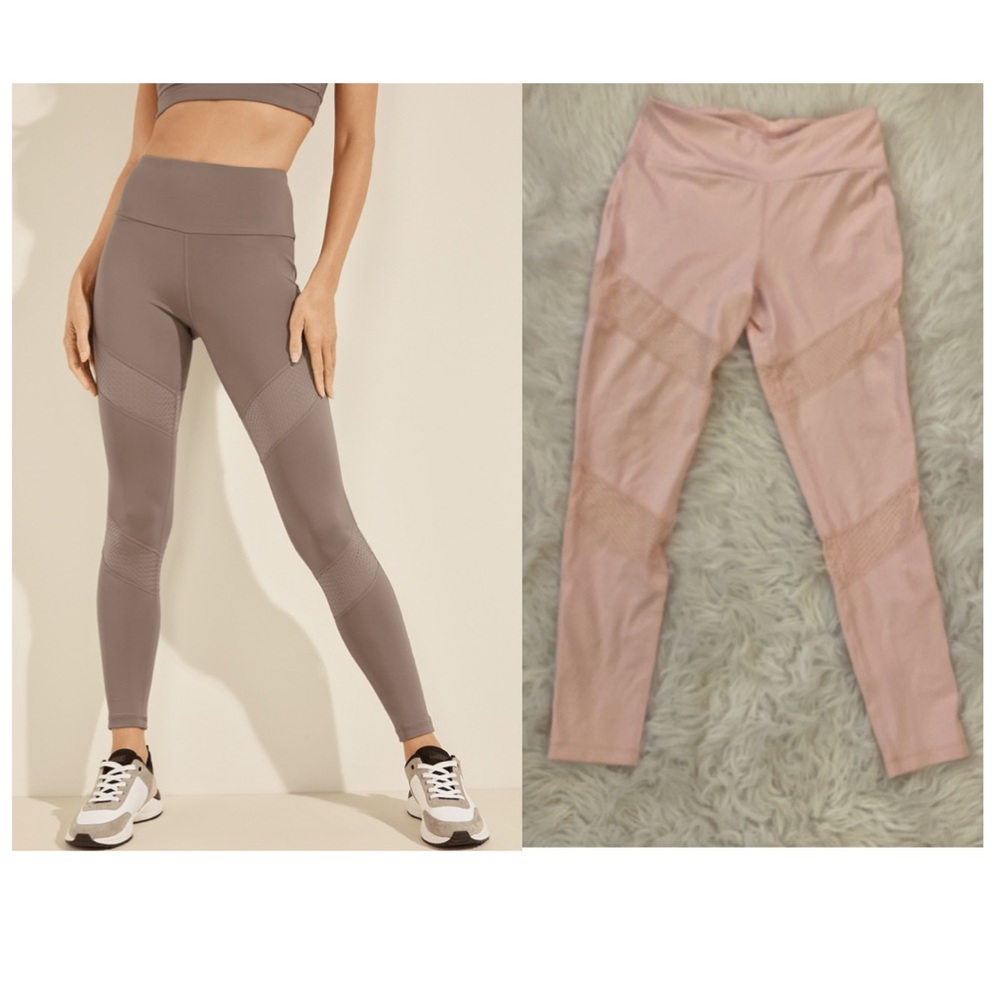 Pantalon guess cora leggings 44 g9a6 beige - Picture 1 of 11